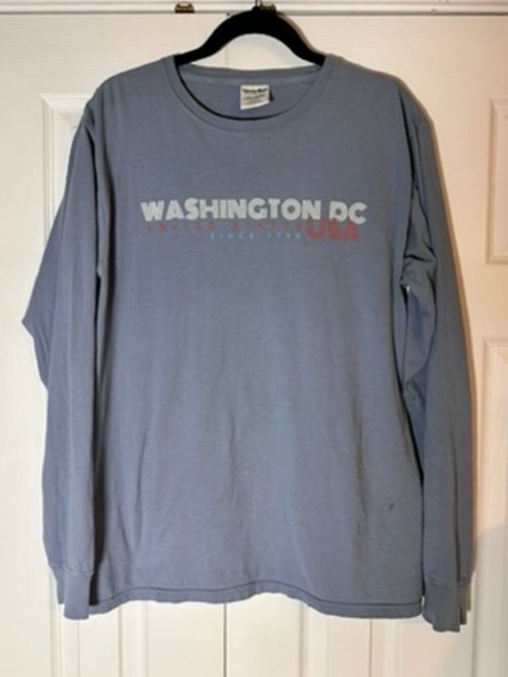 Washington DC long sleeve tee M